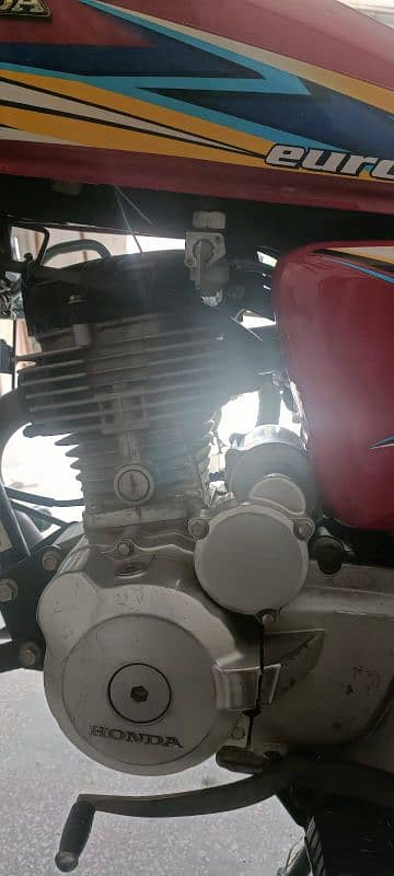 honda cg 125 self start special edition with alloyrim  tubless tyer 6