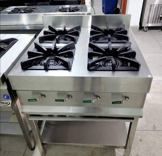 Restaurant Kitchen Equipments Pizza Oven Stove Burner Fryer Hot plate 1