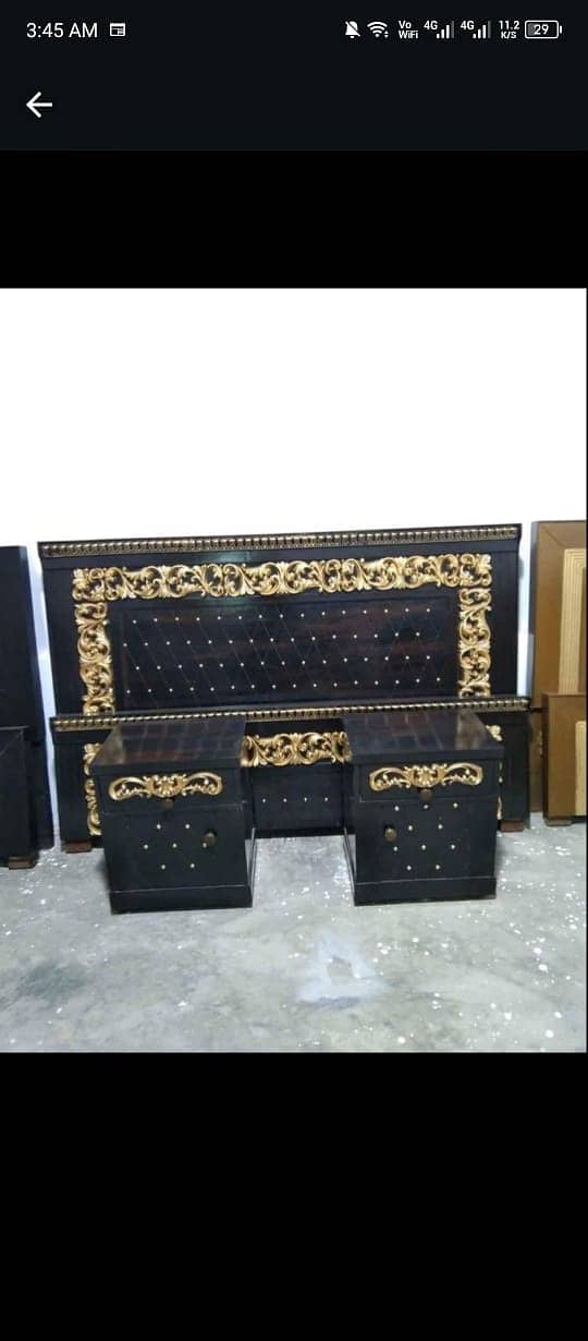 bed,double bed,king size bed,poshish bed/bed for sale,furniture 14