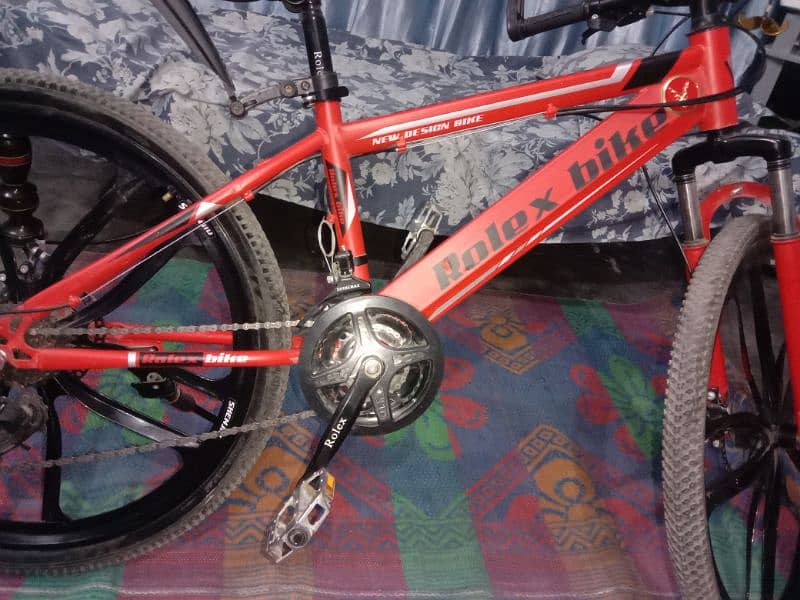 BICYCLE WITH GEARS AND DISC BRAKES 7