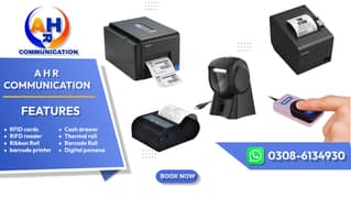 Cash counting machine , Cash Drawer , Barcode Scanner , Barcode Printe