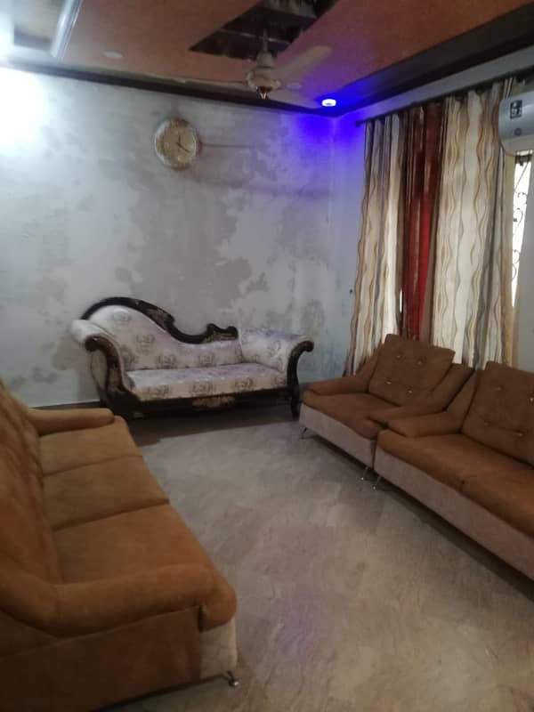 MIAN ESTATE OFFERS SEMI FURNISHED 6 MARLA FULLY MARBLE FLOORING INDEPENDENT HOUSE FOR RENT 4