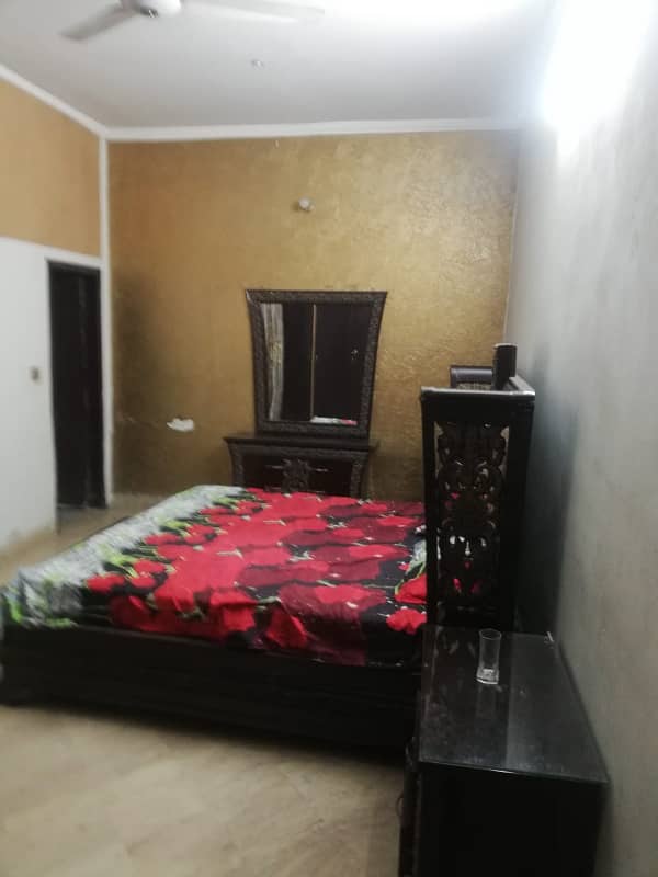 MIAN ESTATE OFFERS SEMI FURNISHED 6 MARLA FULLY MARBLE FLOORING INDEPENDENT HOUSE FOR RENT 6