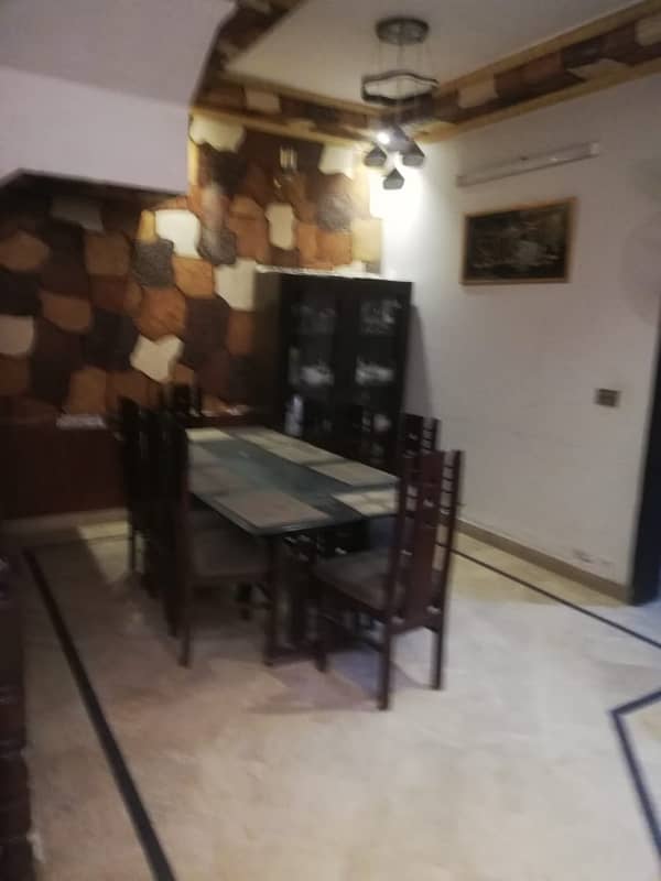 MIAN ESTATE OFFERS SEMI FURNISHED 6 MARLA FULLY MARBLE FLOORING INDEPENDENT HOUSE FOR RENT 8