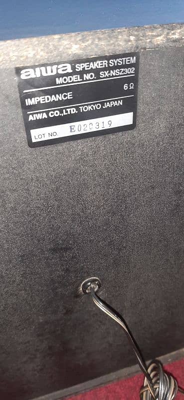 aiwa sound systam all ok fresh condition 4