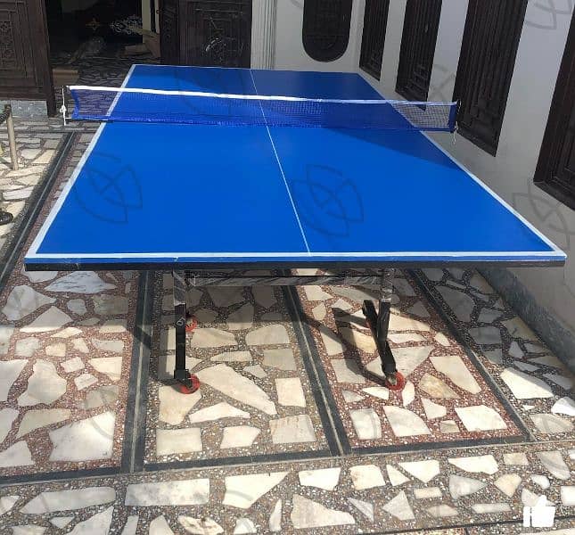 table tennis table. football game. bawa game 1