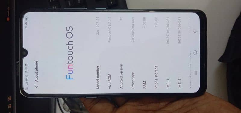 vivo s1 offical pta approved with orignal box 3