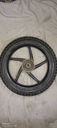 3.00-17 tyre with 17inch rim