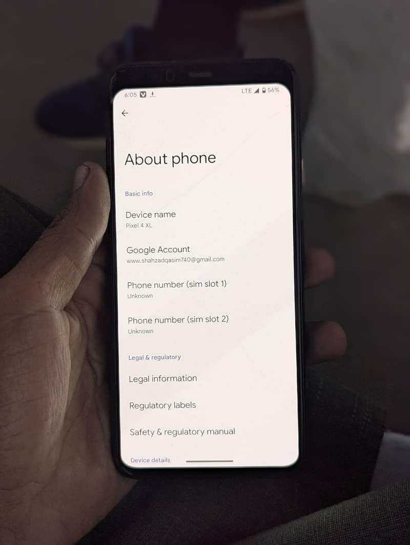 Google Pixel 4 XL 06 Month Used, Only watsap *319*57*47*046* 1