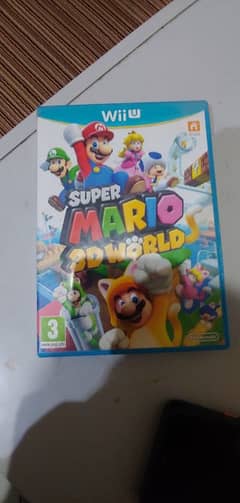 Super Mario 3D World Nintendo Games Disk