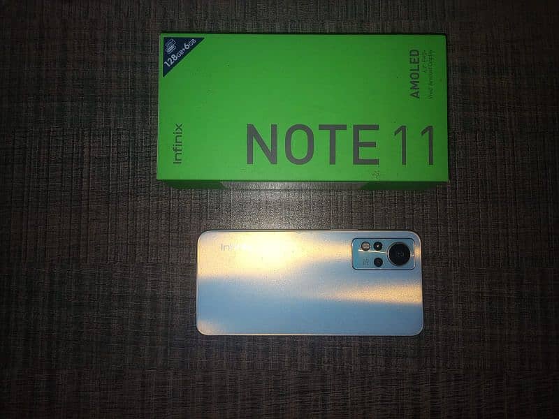 Infinix note 11 with [box and charging doc] 15