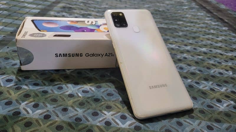 Samsung galaxy A 21s with box 2