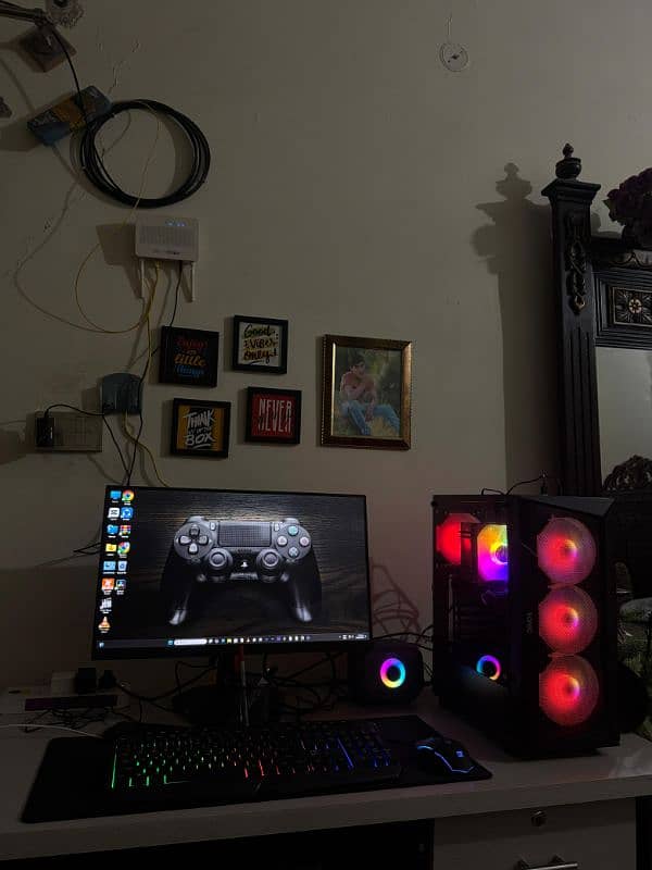 Gaming and Editing System and 4k led 1