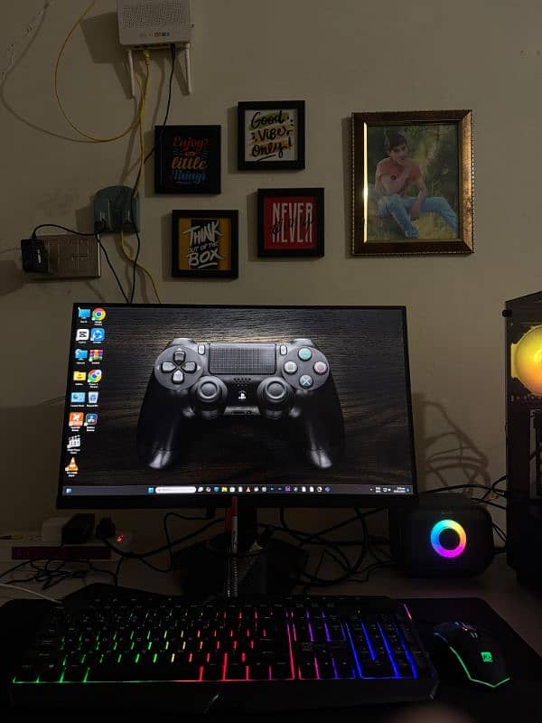 Gaming and Editing System and 4k led 3