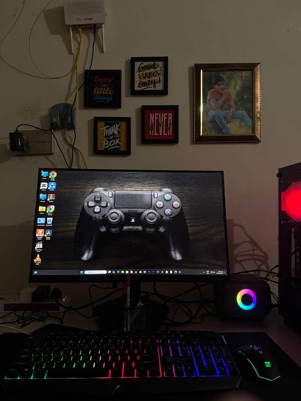 Gaming and Editing System and 4k led 4