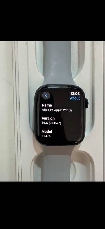 Apple Watch series 7.45mm cellular plus GPS 3