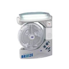 emergency rechargeable lith with fan