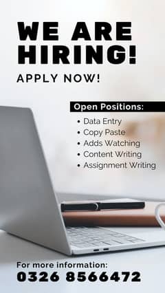 Data Entry (MS Office) Working (Online) For Fresh Females / House wife