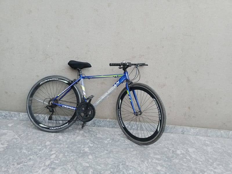 Caspian hybrid bike cycle 0