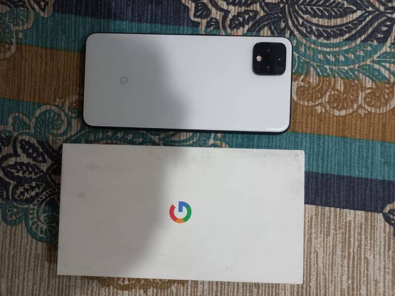 pixel 4xl 6gb 64b approved with box 9.5/10 0