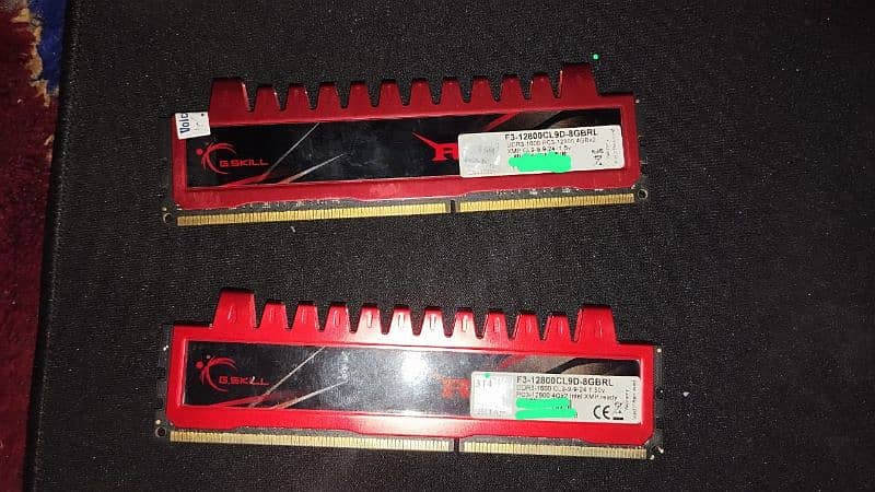 ddr3 4gb 2 ram stick 2x4 equal 8gb ram g skill 3