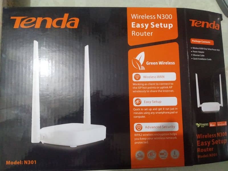 Tenda N300 Easy Setup Router 1