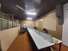 Office for rent in johar town for Silent office (Call center + Software house + Marketing office and other setup as you want) best for study abroad office