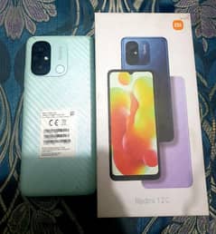 Redmi 12C 128gb PTA approved with box new condition