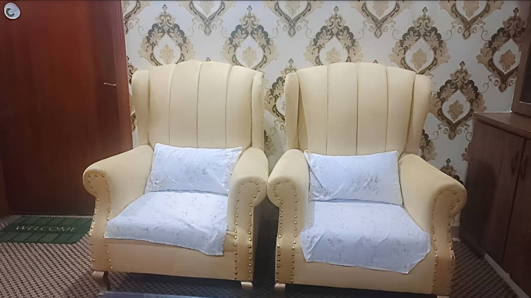 Sofa//7 seater Sofa set//Wooden Sofa//Luxury Sofa//3+2+1+1 seater sofa 2