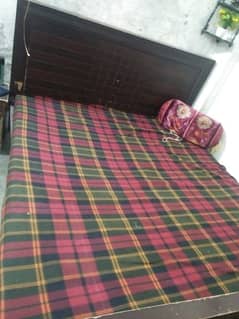 double bed plus mattress