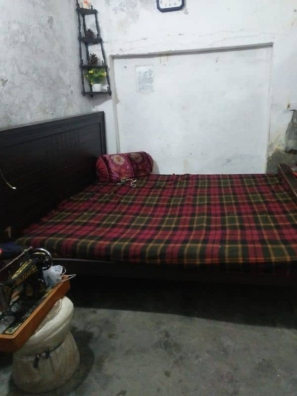 double bed plus mattress 1