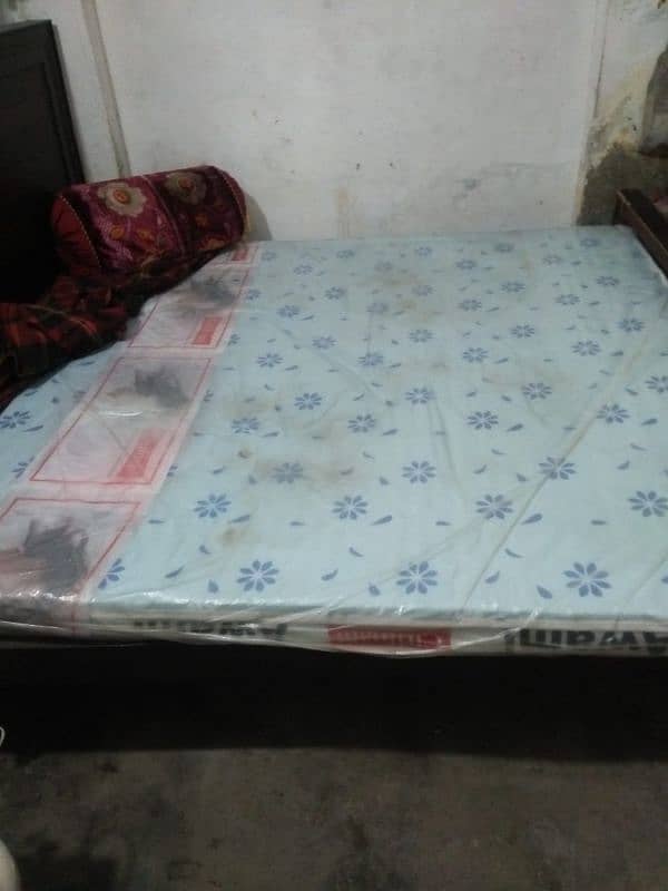 double bed plus mattress 2