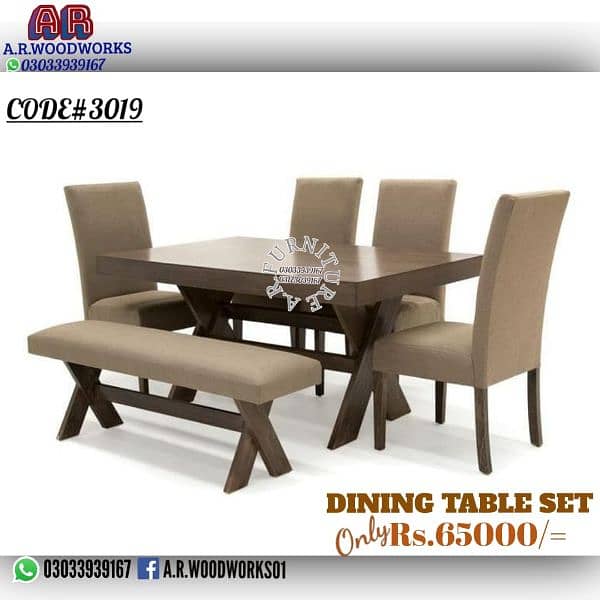 DINING TABLE DINING CHAIRS RESTAURANT FURNITURE 11