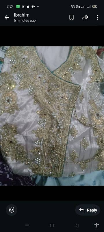 fully embroided  angrakha very beautiful in just 4000 1