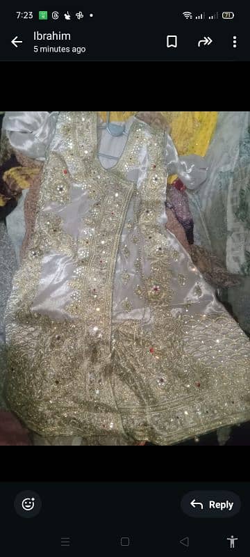 fully embroided  angrakha very beautiful in just 4000 3