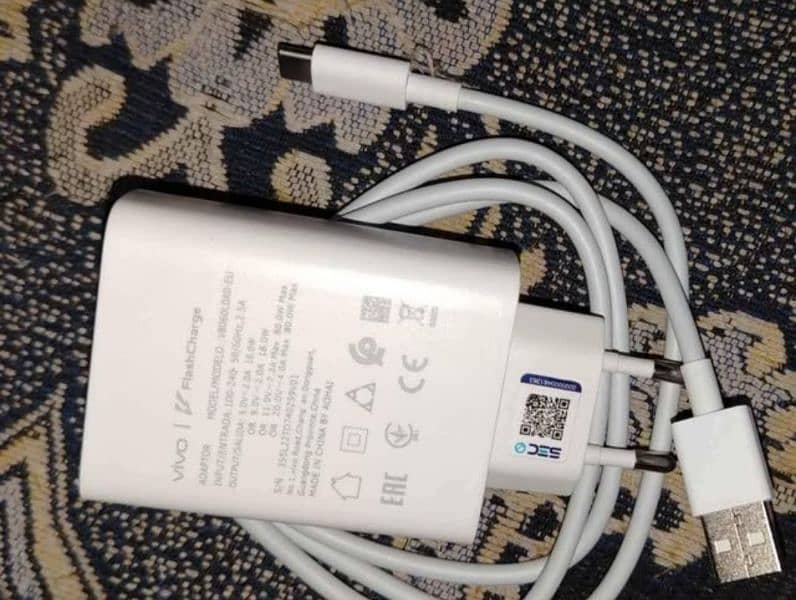 Vivo Y100 Original 80W Flash Charger Box Pulled 1