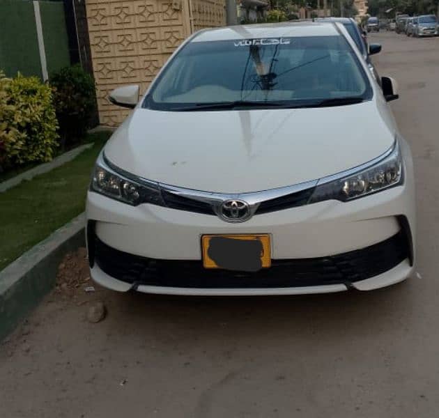 Toyota Corolla XLI 2018 automatic 5