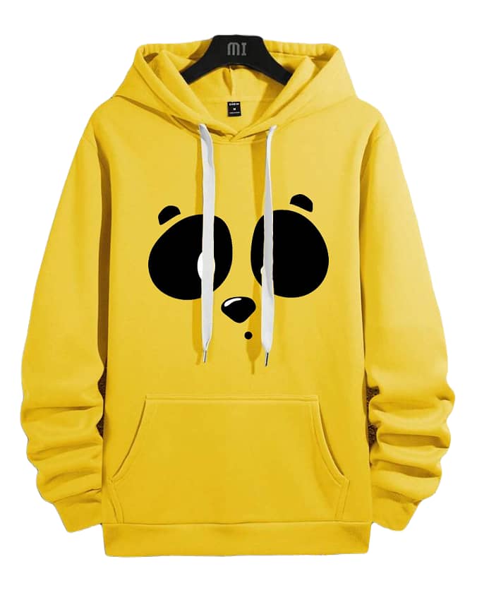 ZocoFit Men Yellow Hoodie 0