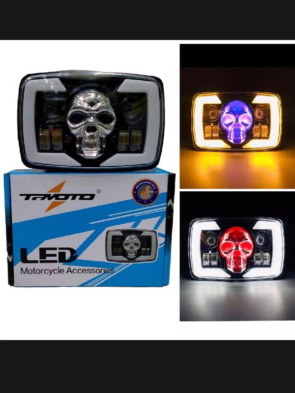 skull headlight panel for 70 and 125 0