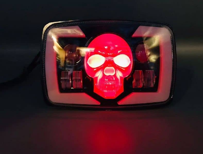 skull headlight panel for 70 and 125 4