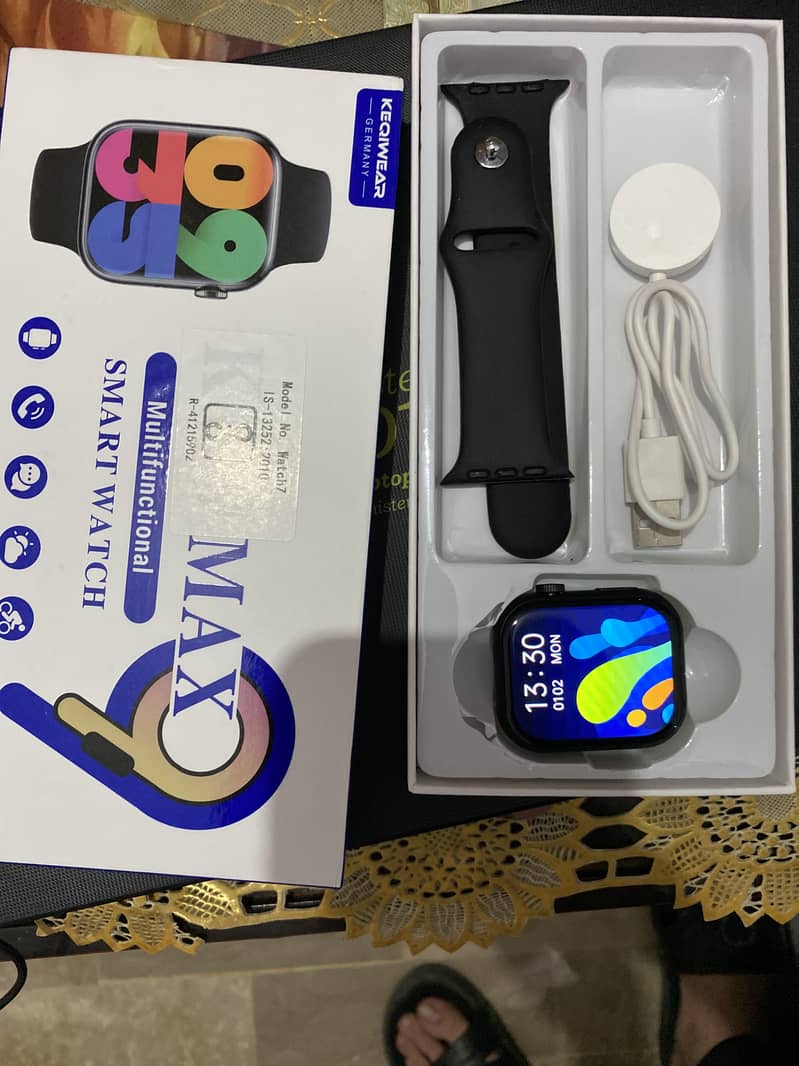 Ultra smart watch 9 max series 03267725251order now delivery available 5