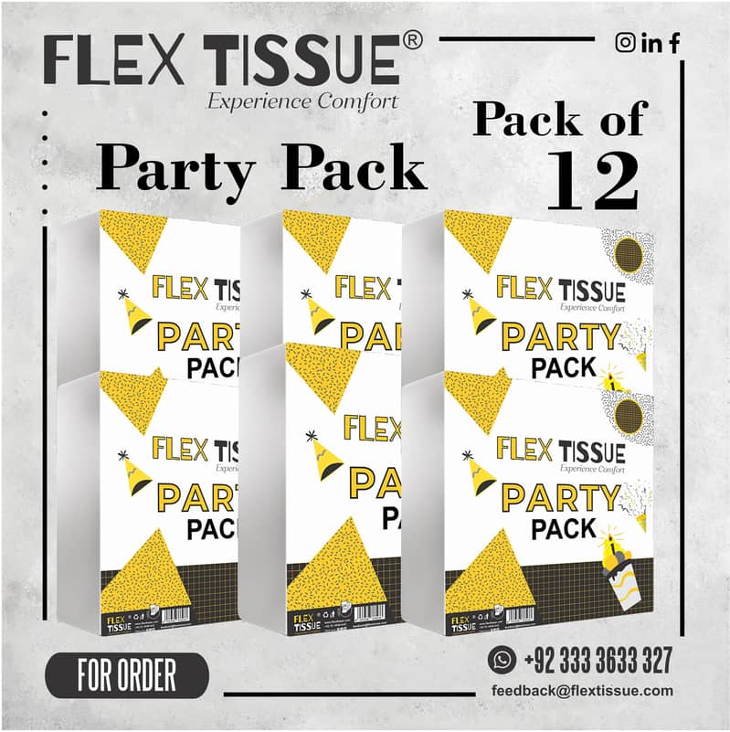 Flex Tissue Pure - Toilet Roll -  Kitchen Roll - Customised Tissue Box 7