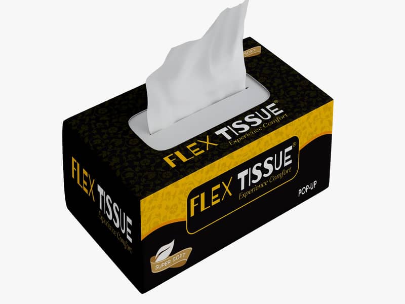 Flex Tissue Pure - Toilet Roll -  Kitchen Roll - Customised Tissue Box 9