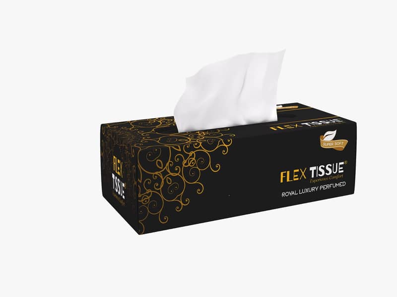 Flex Tissue Pure - Toilet Roll -  Kitchen Roll - Customised Tissue Box 13