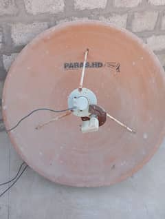 2 dish with receiver 4 LNB