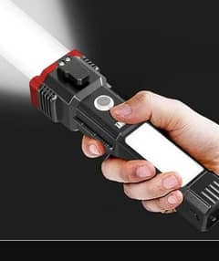 rechargeable led torch light cash on delivery free Whatsapp03285734082