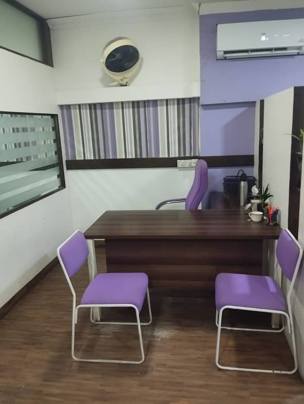 PHASE 6 VIP LAVISH FURNISHED OFFICE FOR RENT 24 HOUR TIME 1