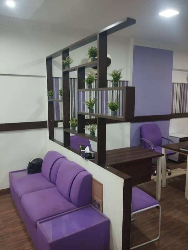 PHASE 6 VIP LAVISH FURNISHED OFFICE FOR RENT 24 HOUR TIME 8