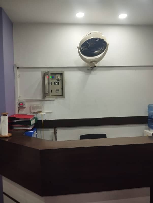 PHASE 6 VIP LAVISH FURNISHED OFFICE FOR RENT 24 HOUR TIME 9