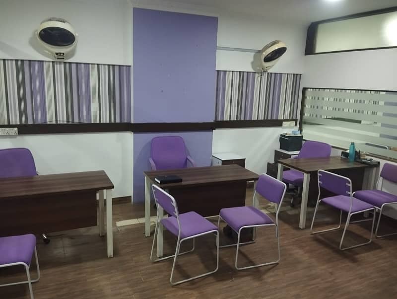 PHASE 6 VIP LAVISH FURNISHED OFFICE FOR RENT 24 HOUR TIME 10